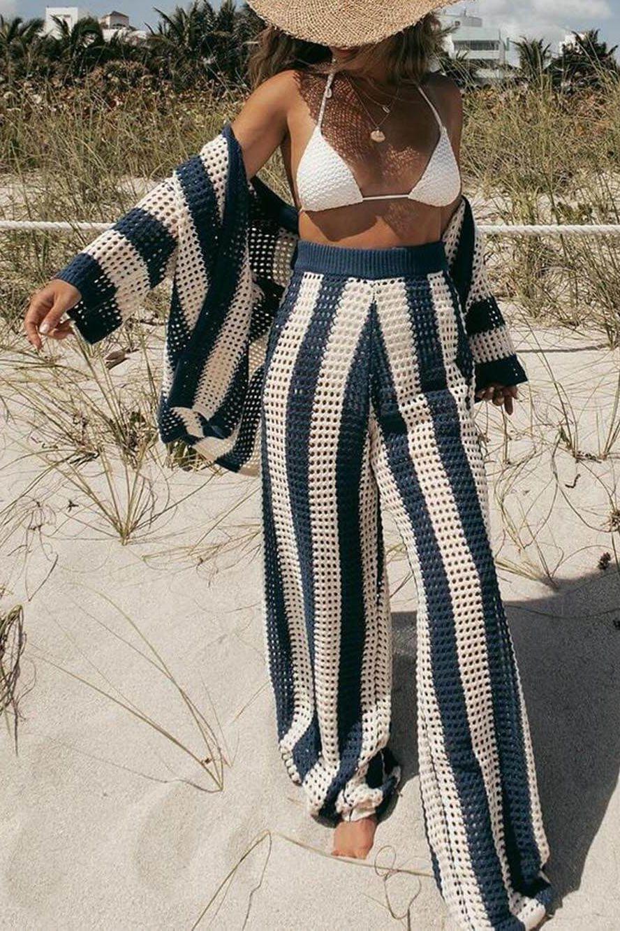 Talia | Striped Set Elegant & Comfortable