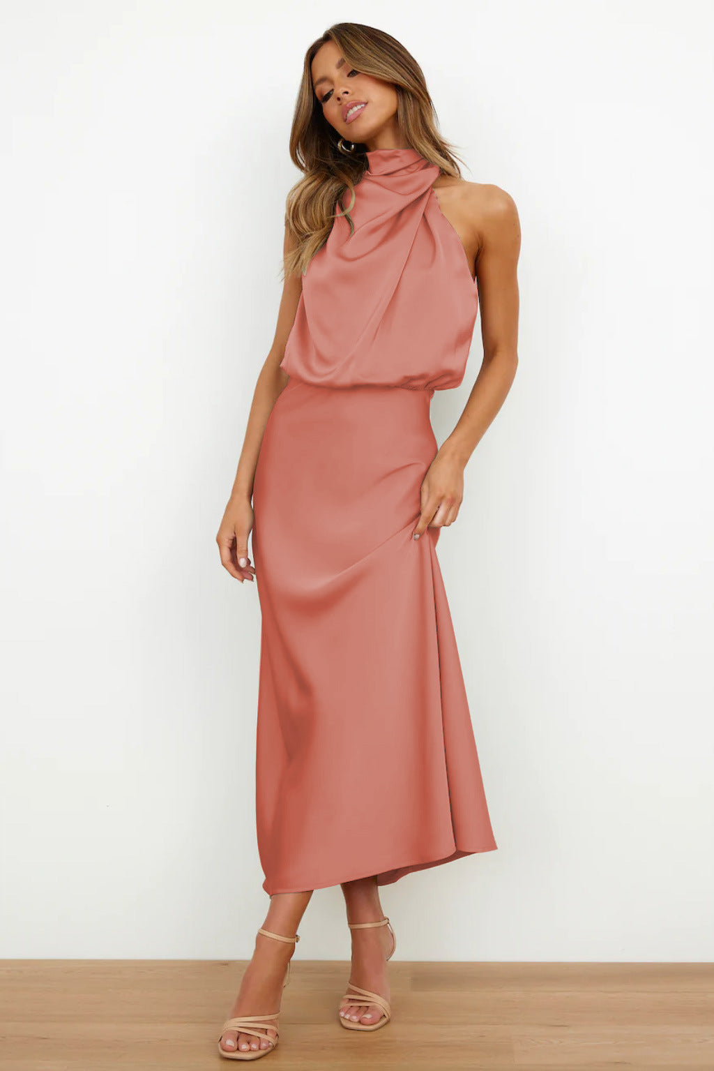 Talia | MIDI DRESS WITH OFF-THE-SHOULDER DESIGN