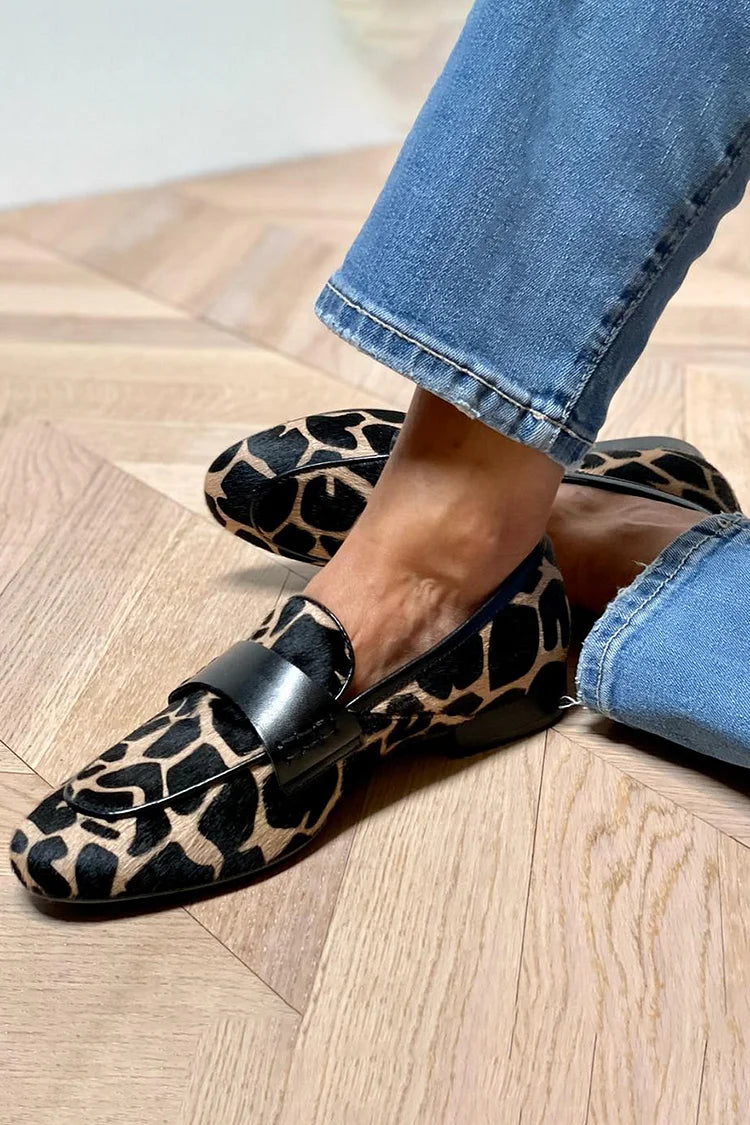 Talia | Unique Loafers on a Low Heel