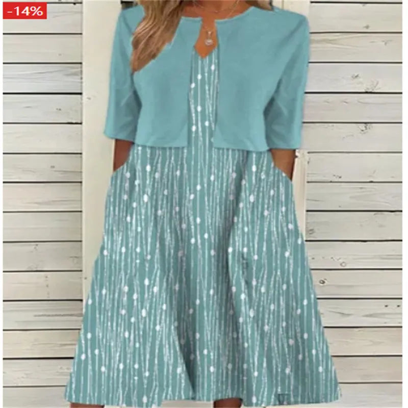 Talia | Elegant Floral Midi Co-Ord Set