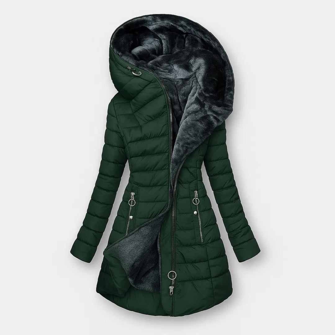 Arden Lane | Coat with Lined Fur