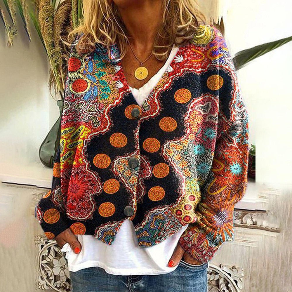 Talia | Unique Multicolor Cardigan