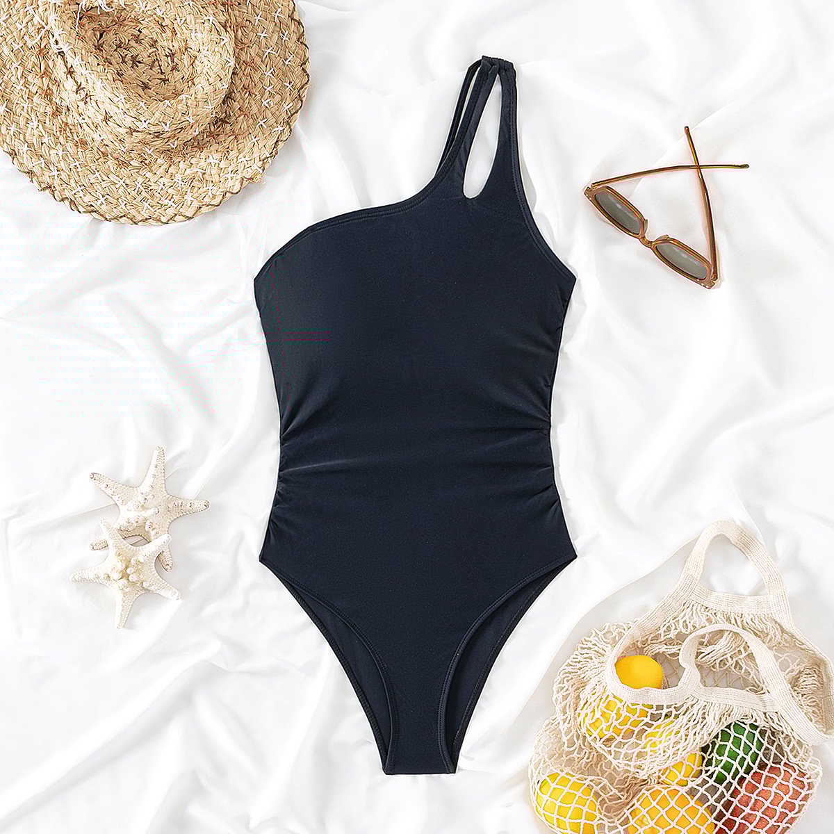 Talia | One Shoulder One Piece Swimsuit