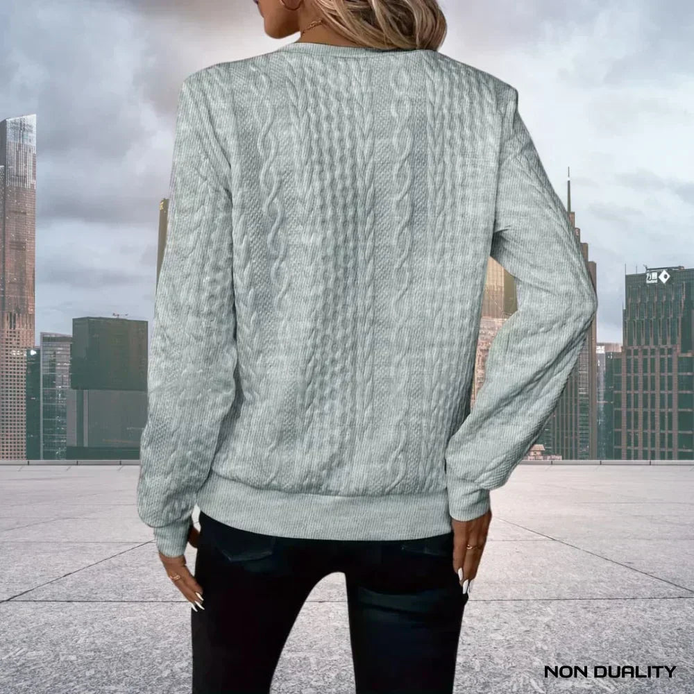 Talia | Non-Duality Zip-Up Sweater