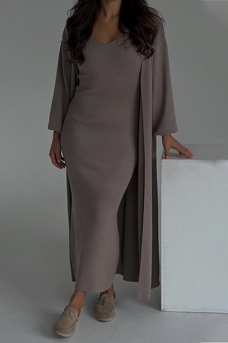 Talia | Casual O-Neck Long Sleeve Two-Piece Set