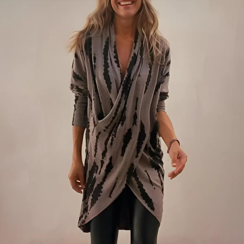 Talia | V-neck Tunic With Loose Fit