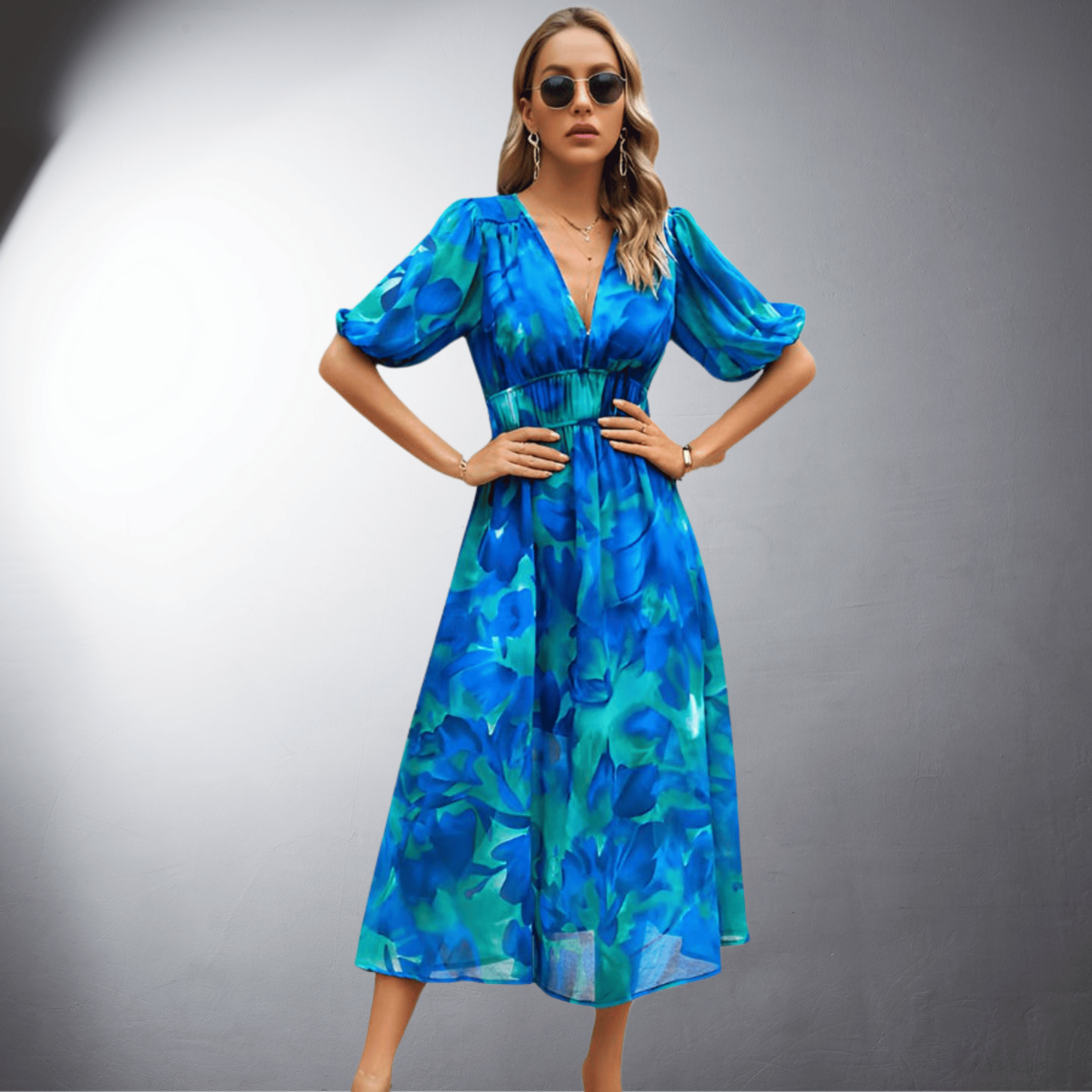 Talia | Printed Dress