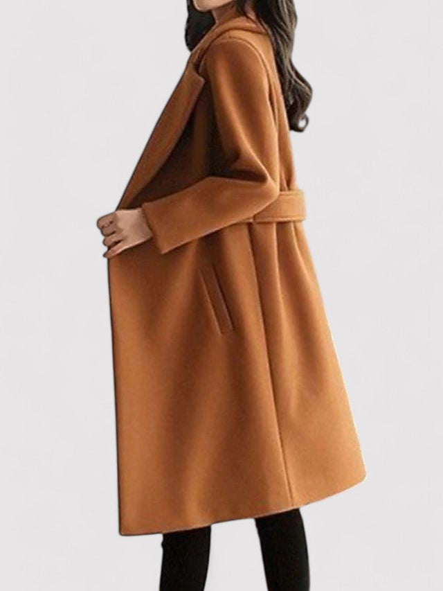 Talia | Belted Winter Wool Coat