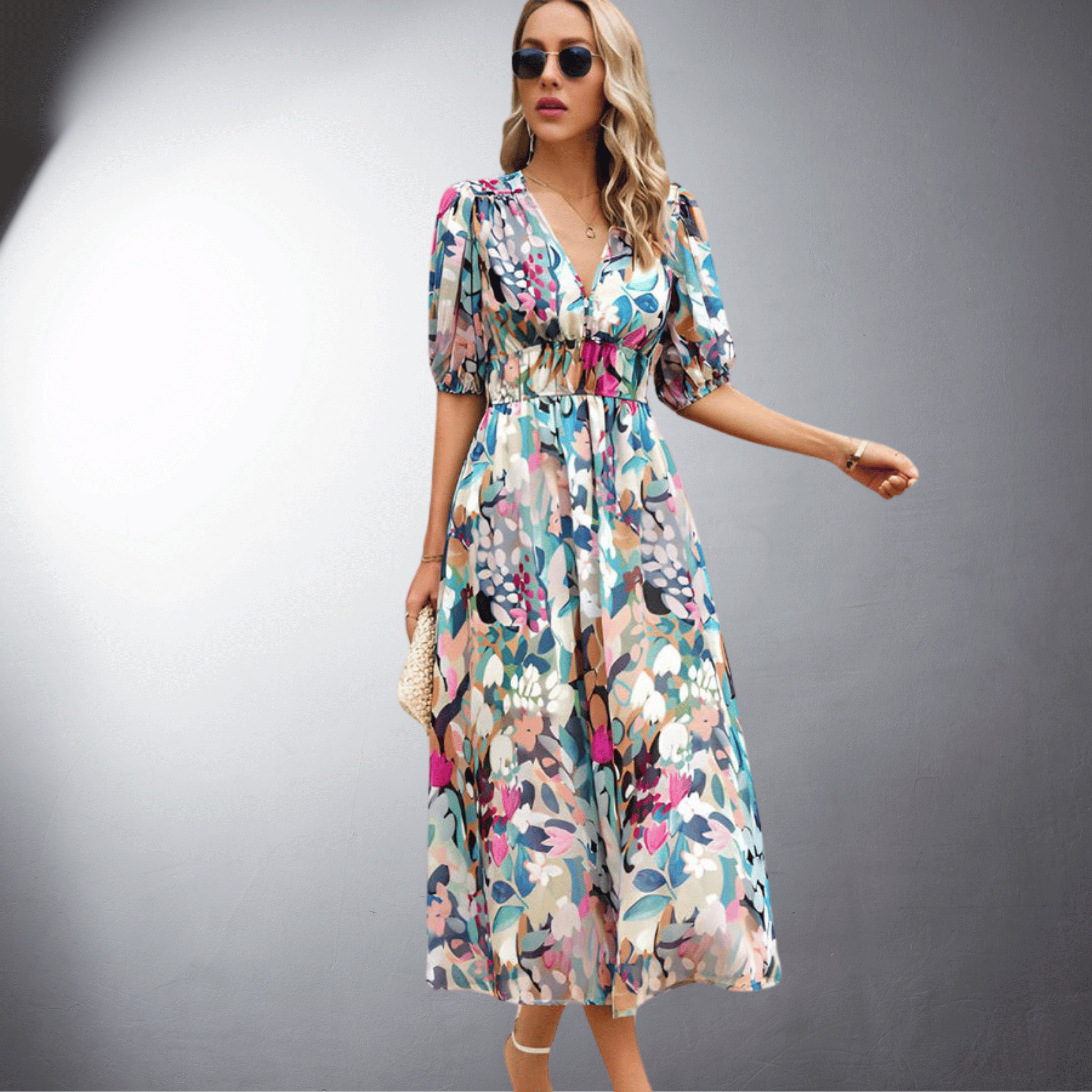 Talia | Printed Dress