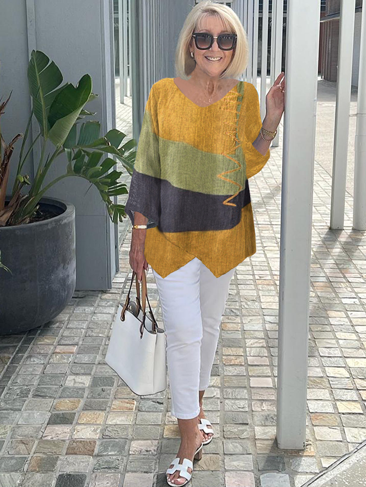 Talia | Emira Long Sleeve Casual Loose Top