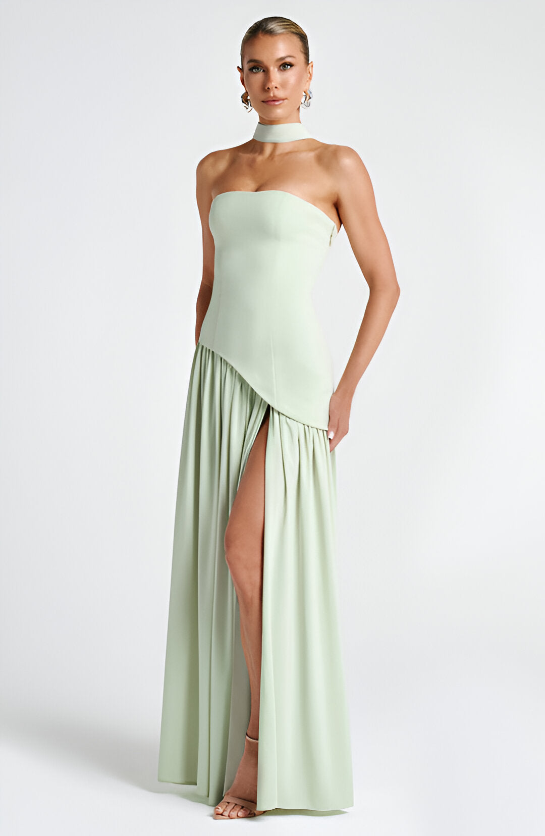 Talia | Radiant Strapless Evening Gown