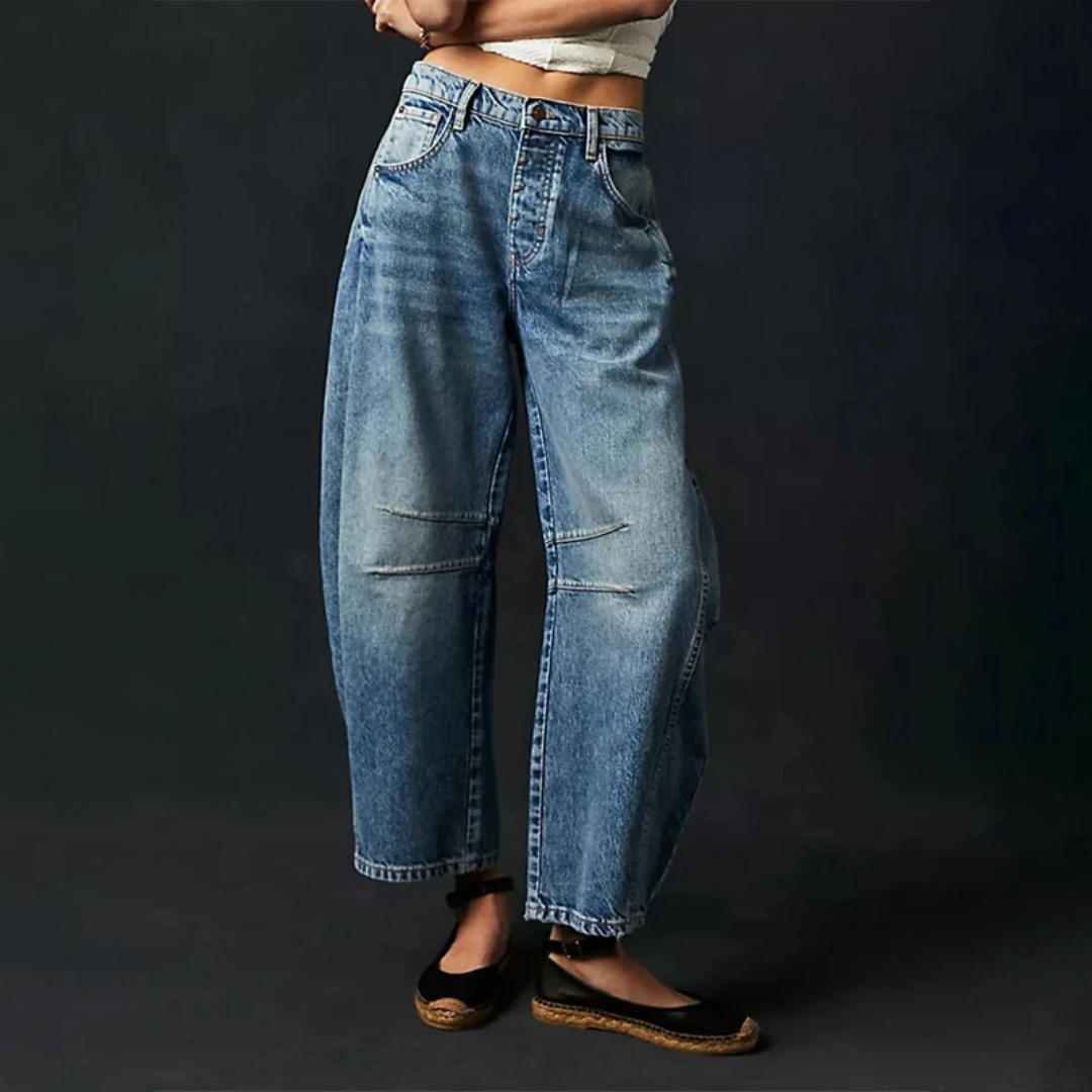 Talia | Chic Wide-Leg Jeans