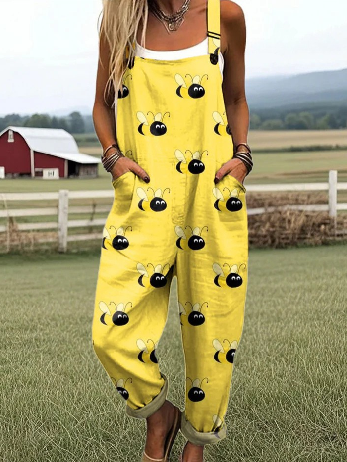 Talia | Effortless Floral Relaxed Fit Jumpsuit