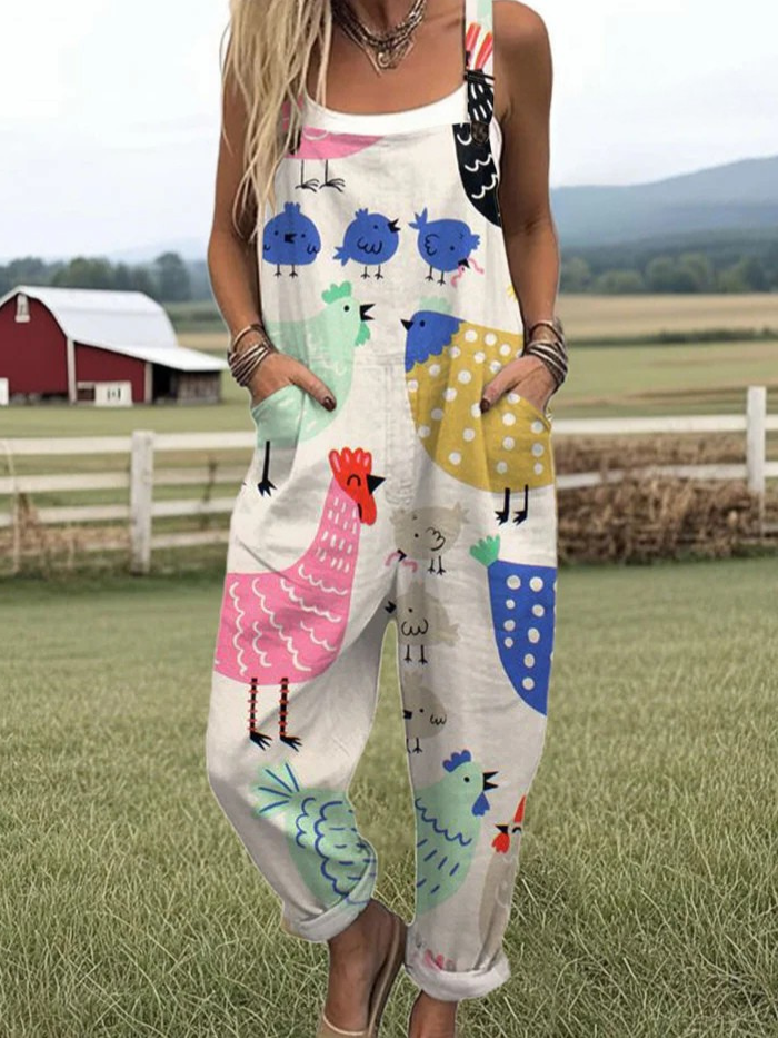 Talia | Heritage Flow Wide-Leg Jumpsuit