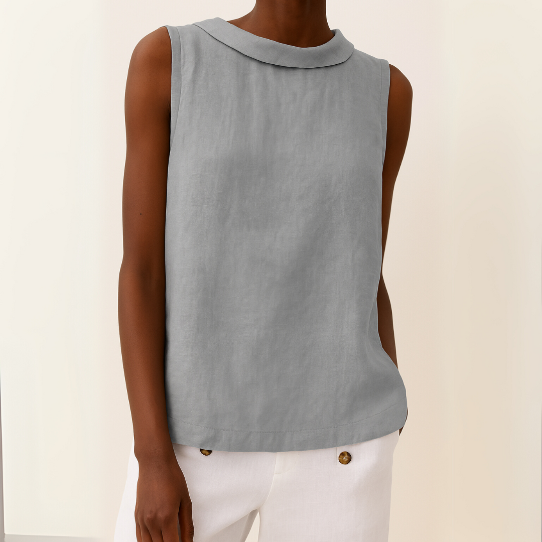 Talia | Sleeveless Elegant Top