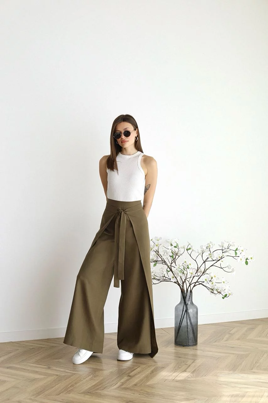 Talia | Women’s Wide-Leg Linen Pants