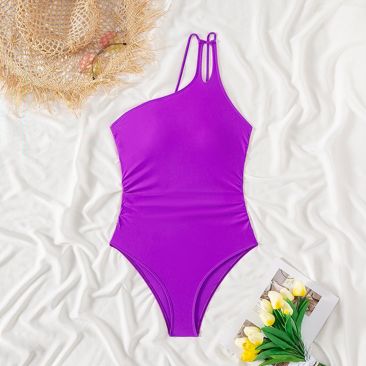 Talia | One Shoulder One Piece Swimsuit