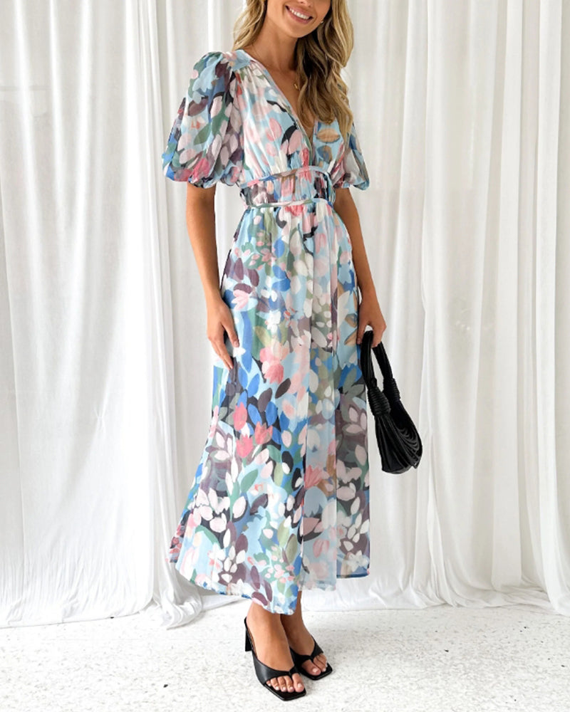 Talia | Long Boho Style Dress
