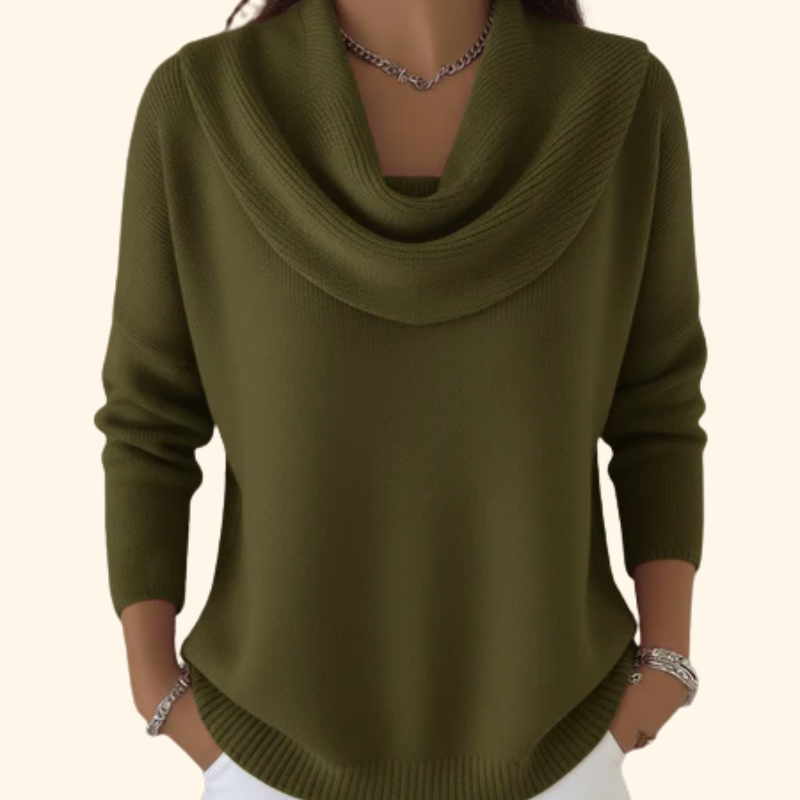 Arden Lane | Sweater with Collar