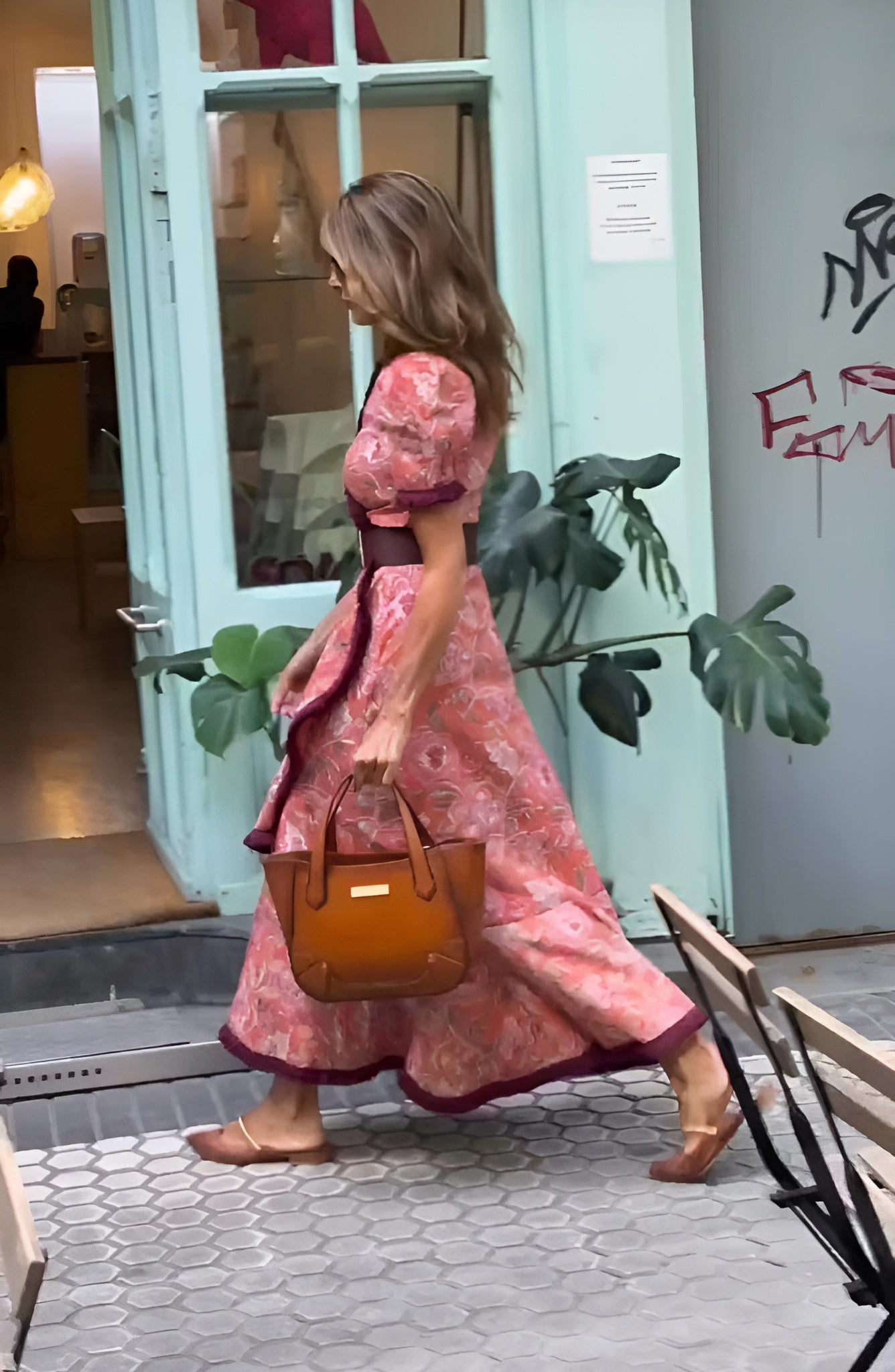 Talia | Romantic Pink Maxi Outfit