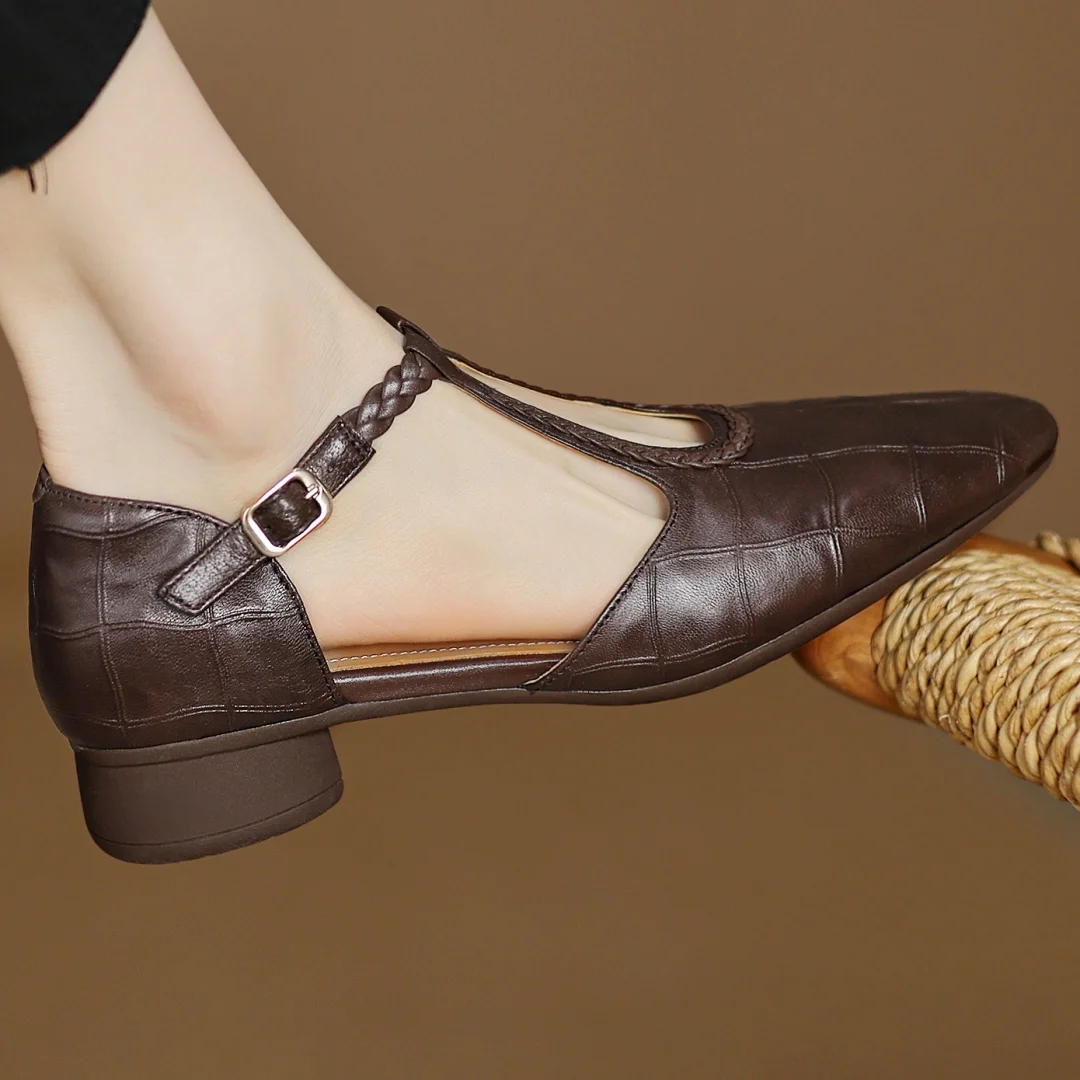 Talia | Kepa Leather Mary Janes