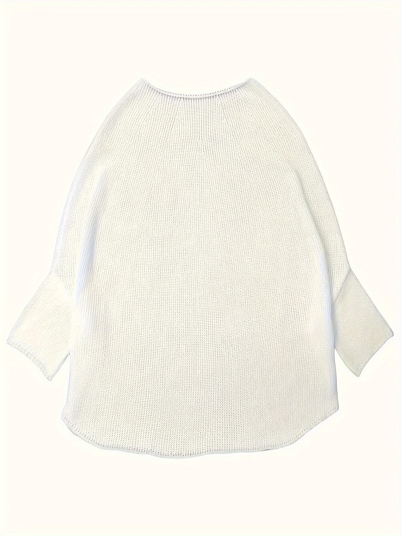 Talia | Elegant Batwing Knit Pullover