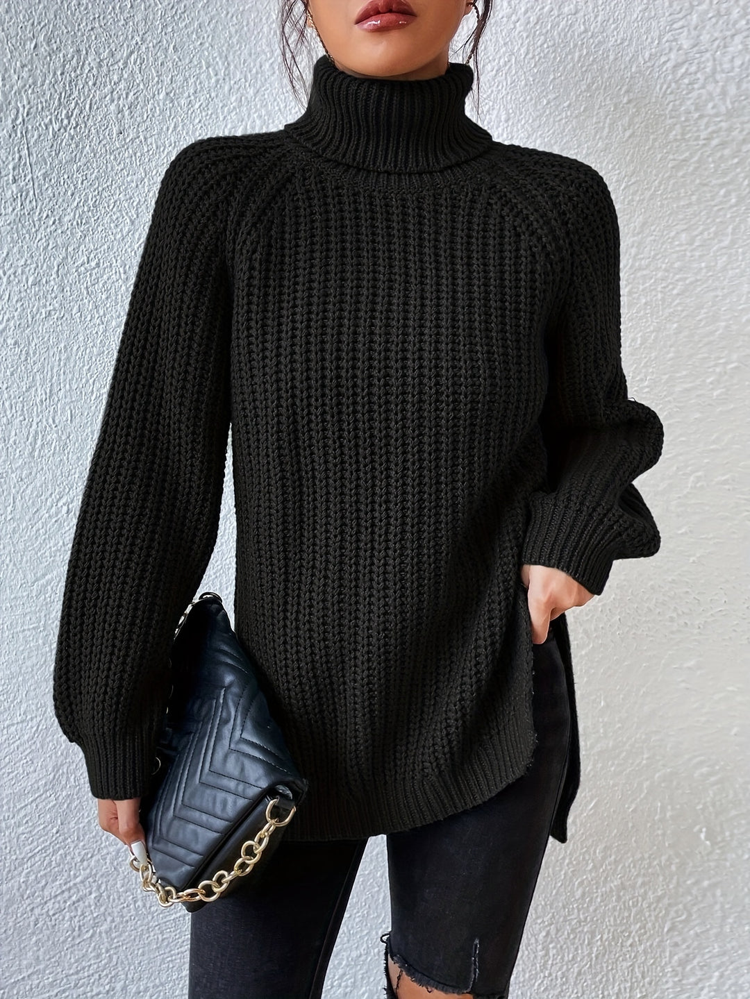 Talia | Knitted Turtleneck Sweater