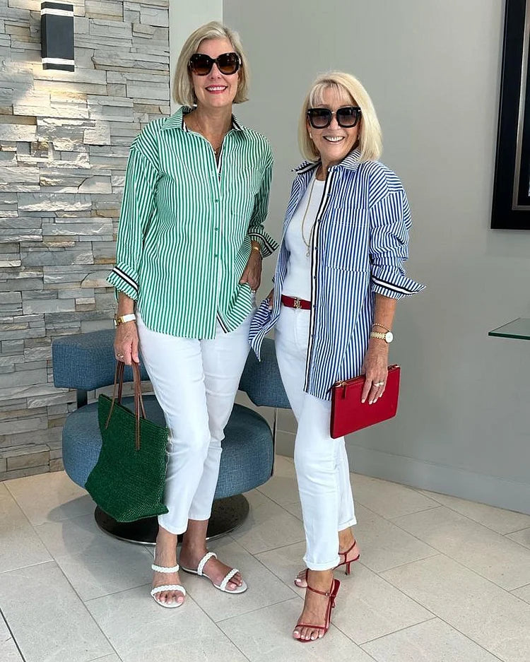 Talia | Striped Shirt for Modern Effortless Style