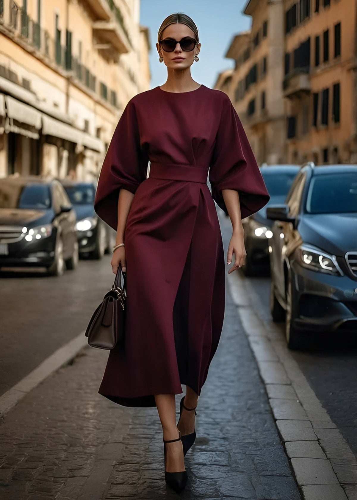 Talia | Elegant Dress with Sleeves