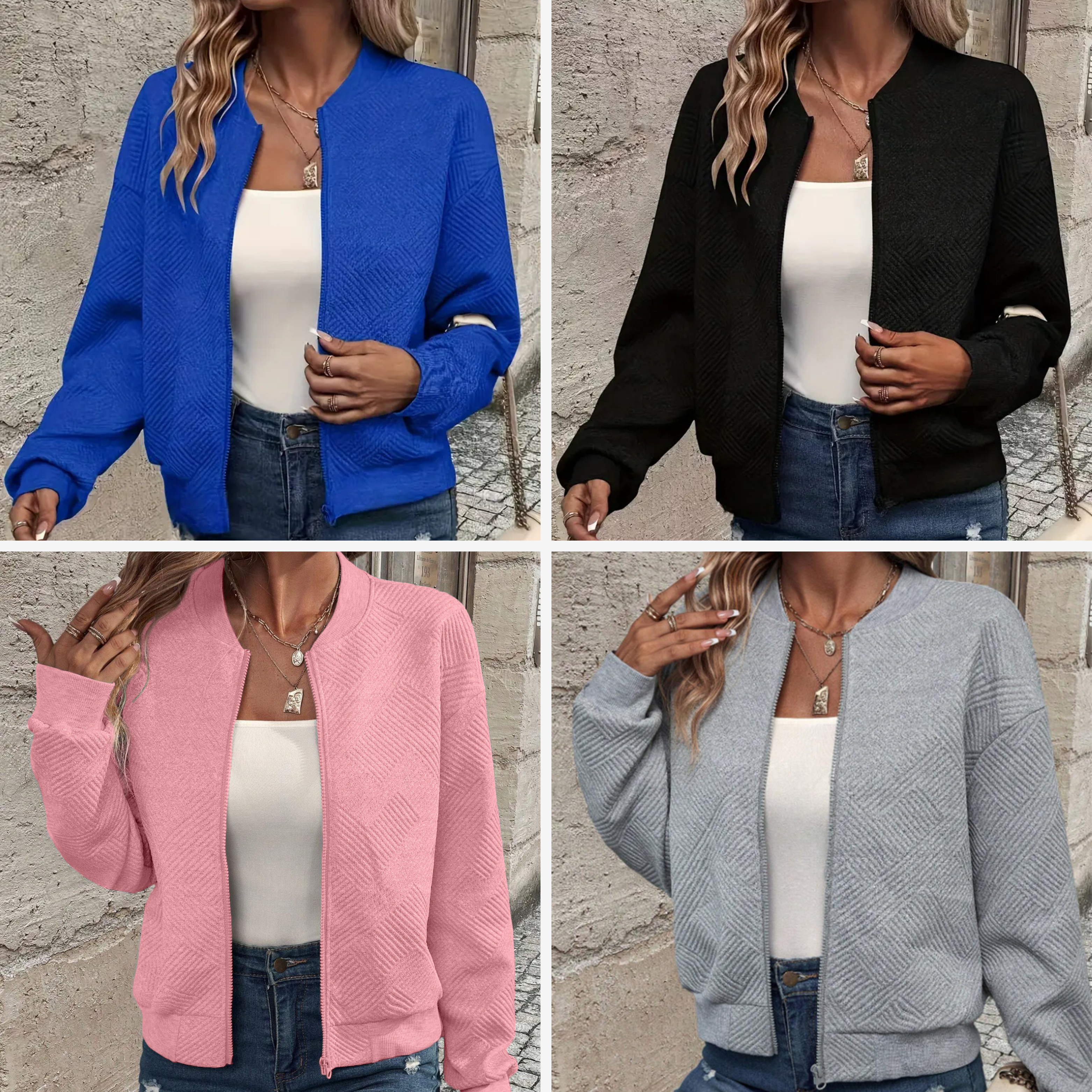 Talia | Spring Zipper Jacket