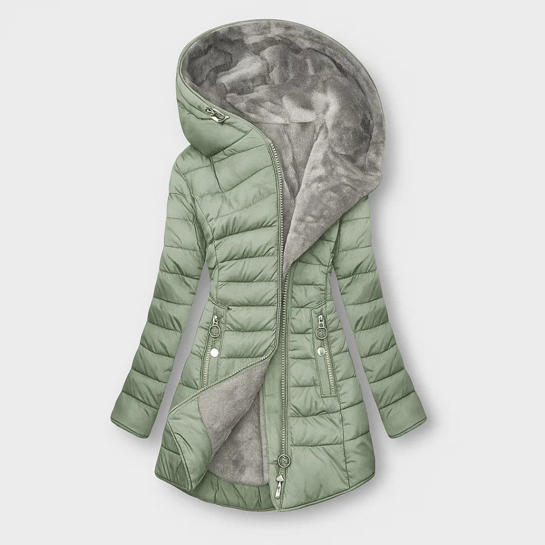 Arden Lane | Coat with Lined Fur