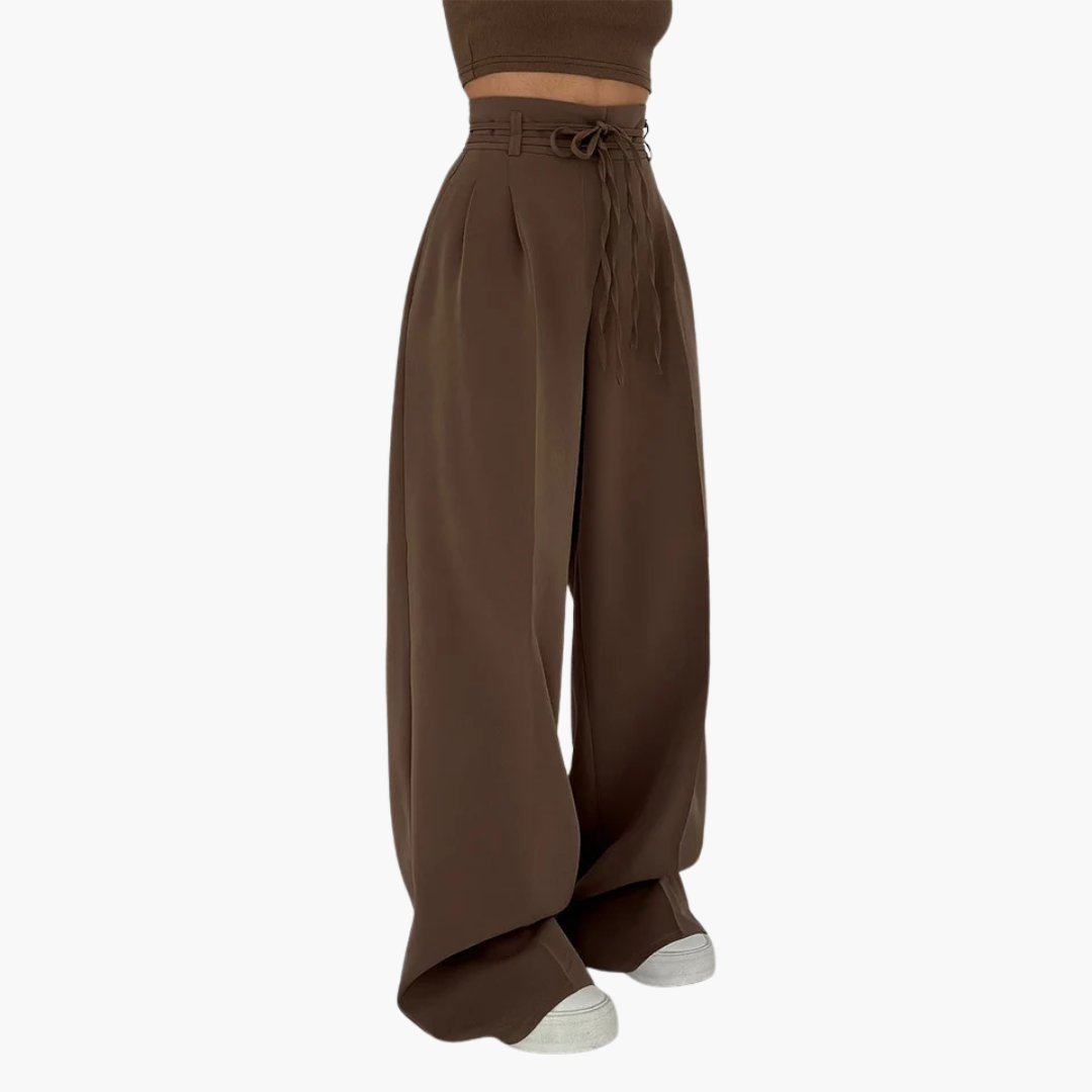 Talia | High-Waisted Trousers with Wide Legs