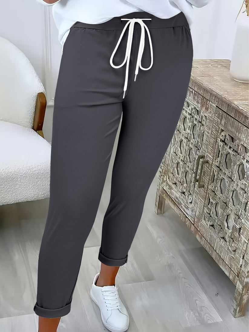 Talia | Comfortable Drawstring Trousers