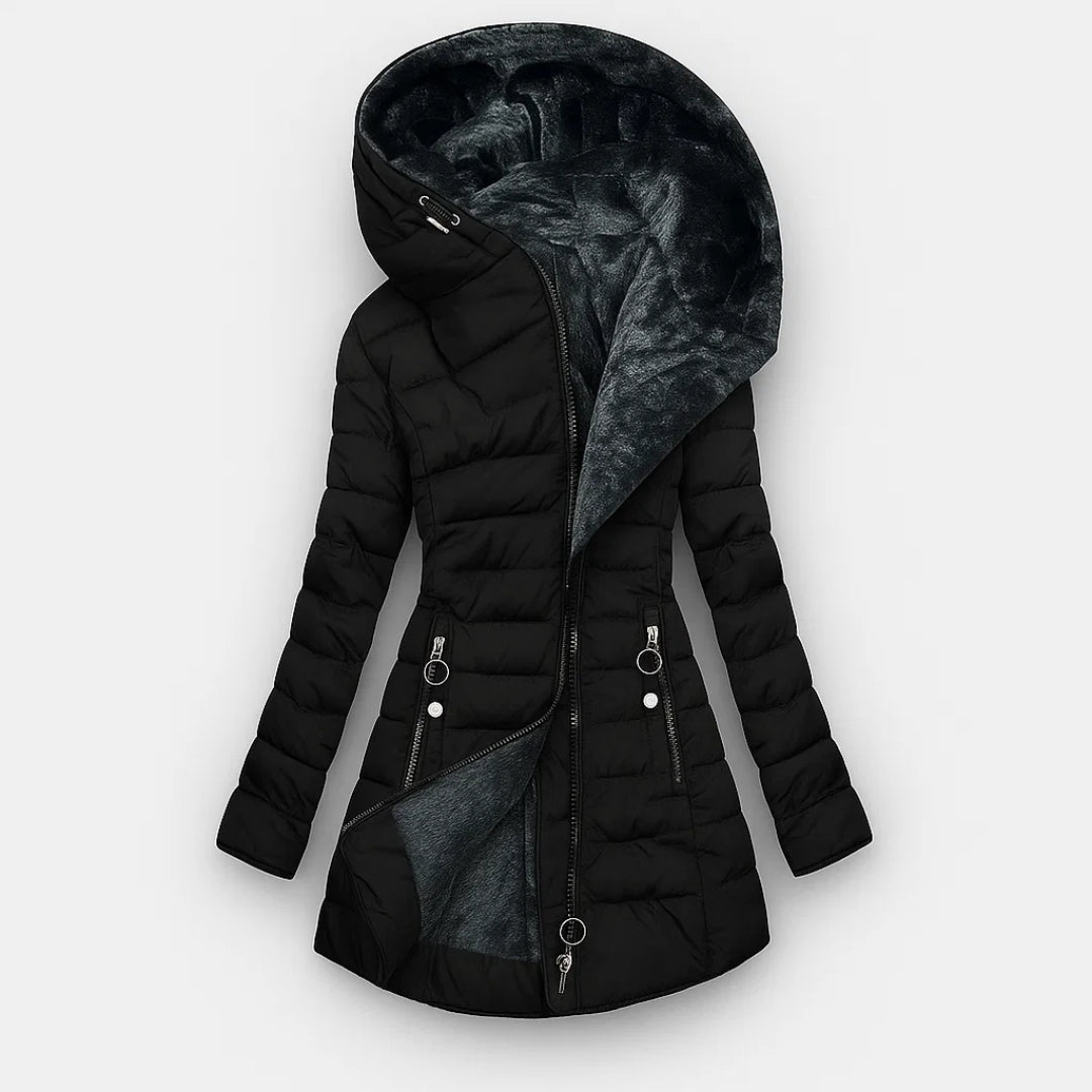 Arden Lane | Coat with Lined Fur