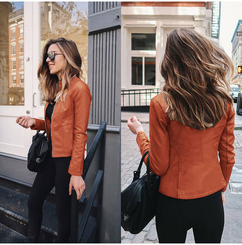 Talia | Italian Leather Jacket