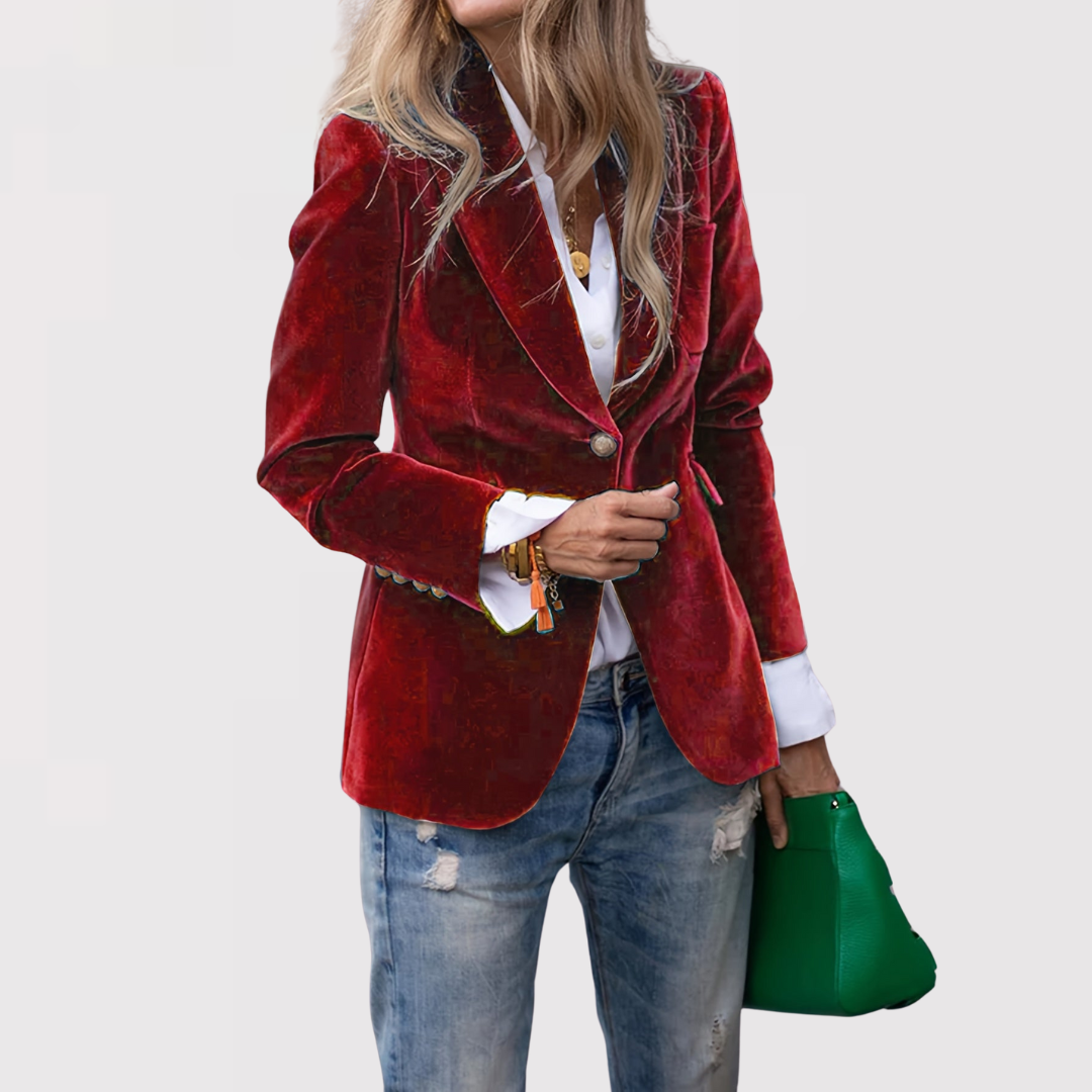 Talia | Luxurious Velvet Jacket