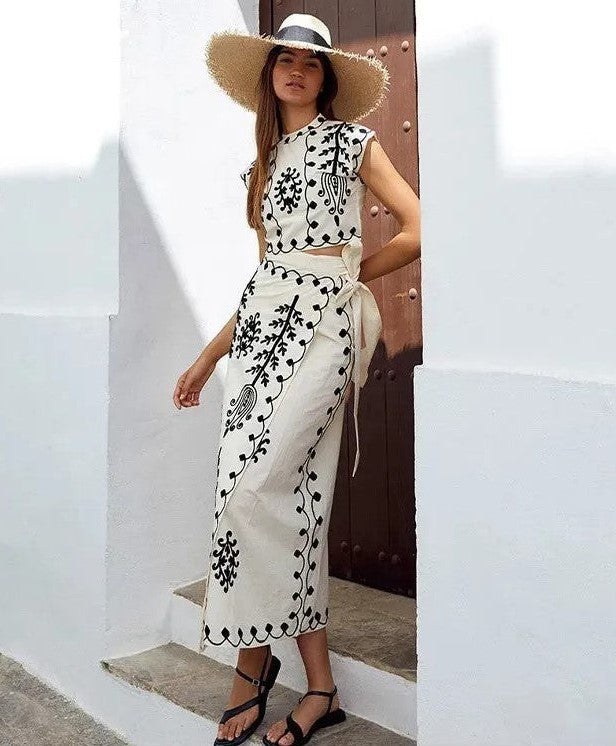 Talia | AURENELLE CECILIA FLOWY SUMMER SET