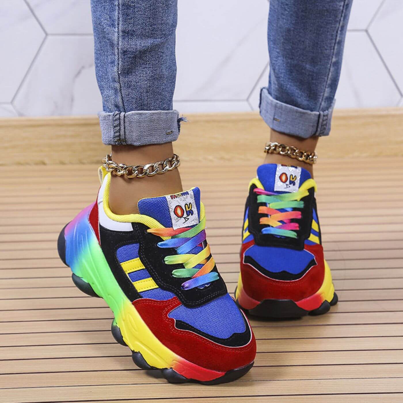 Talia | Colorful Orthopedic Sneakers for Comfort and Style