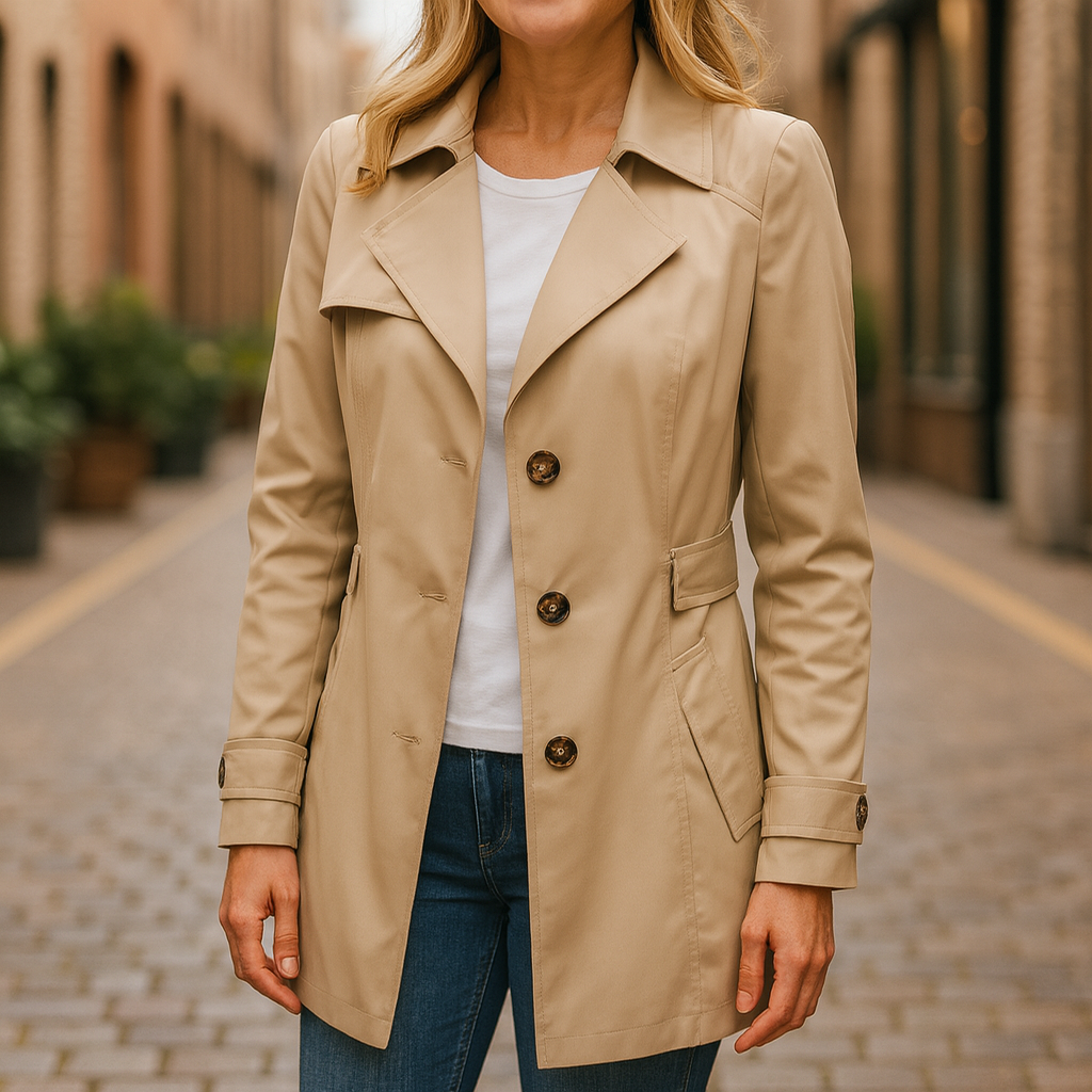 Talia | Elegant Autumn Trench Coat