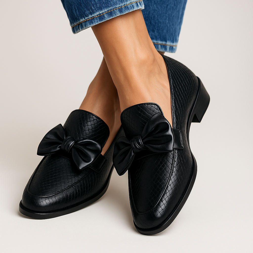 Talia | Bow Loafers