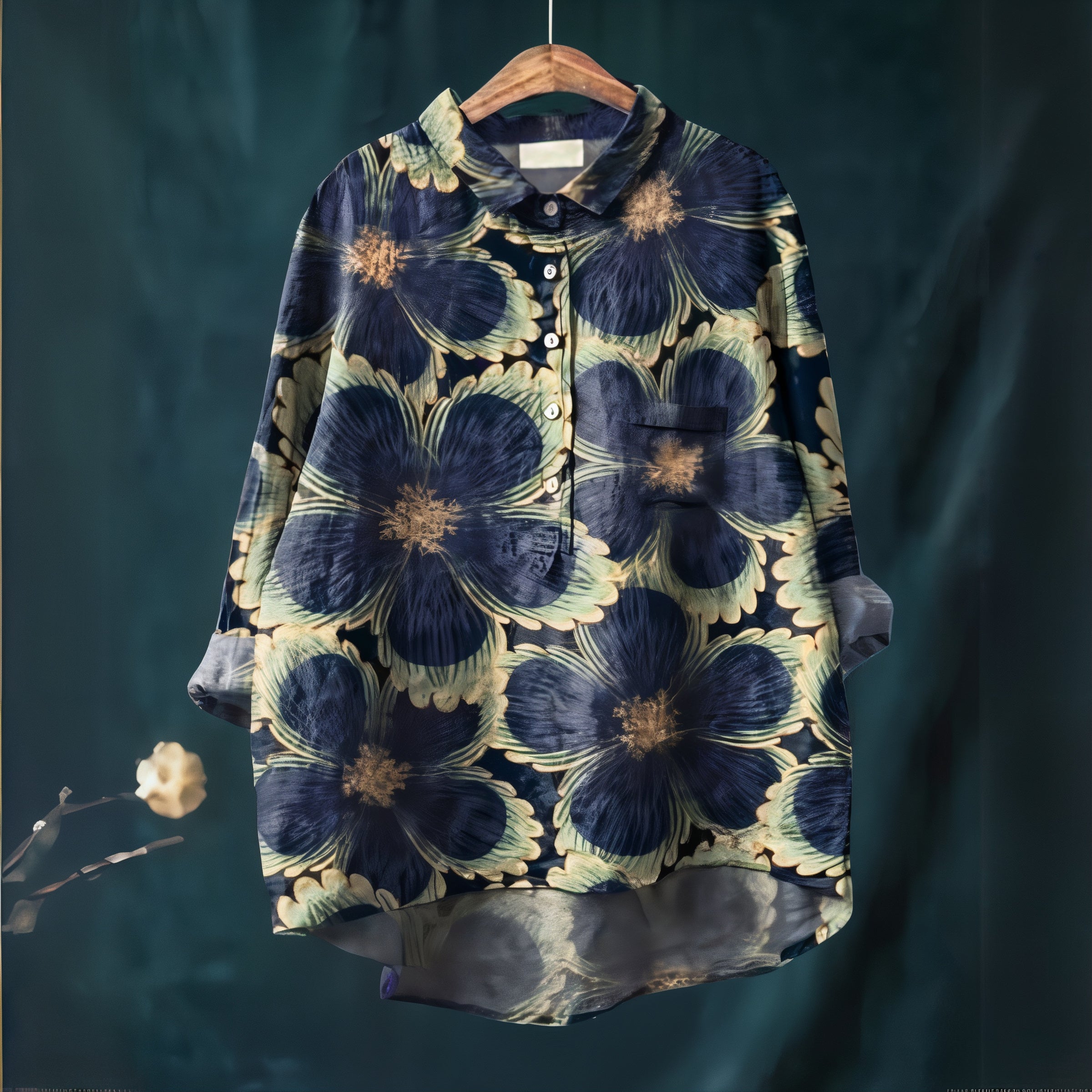 Talia | Blouse with Romantic Floral Print