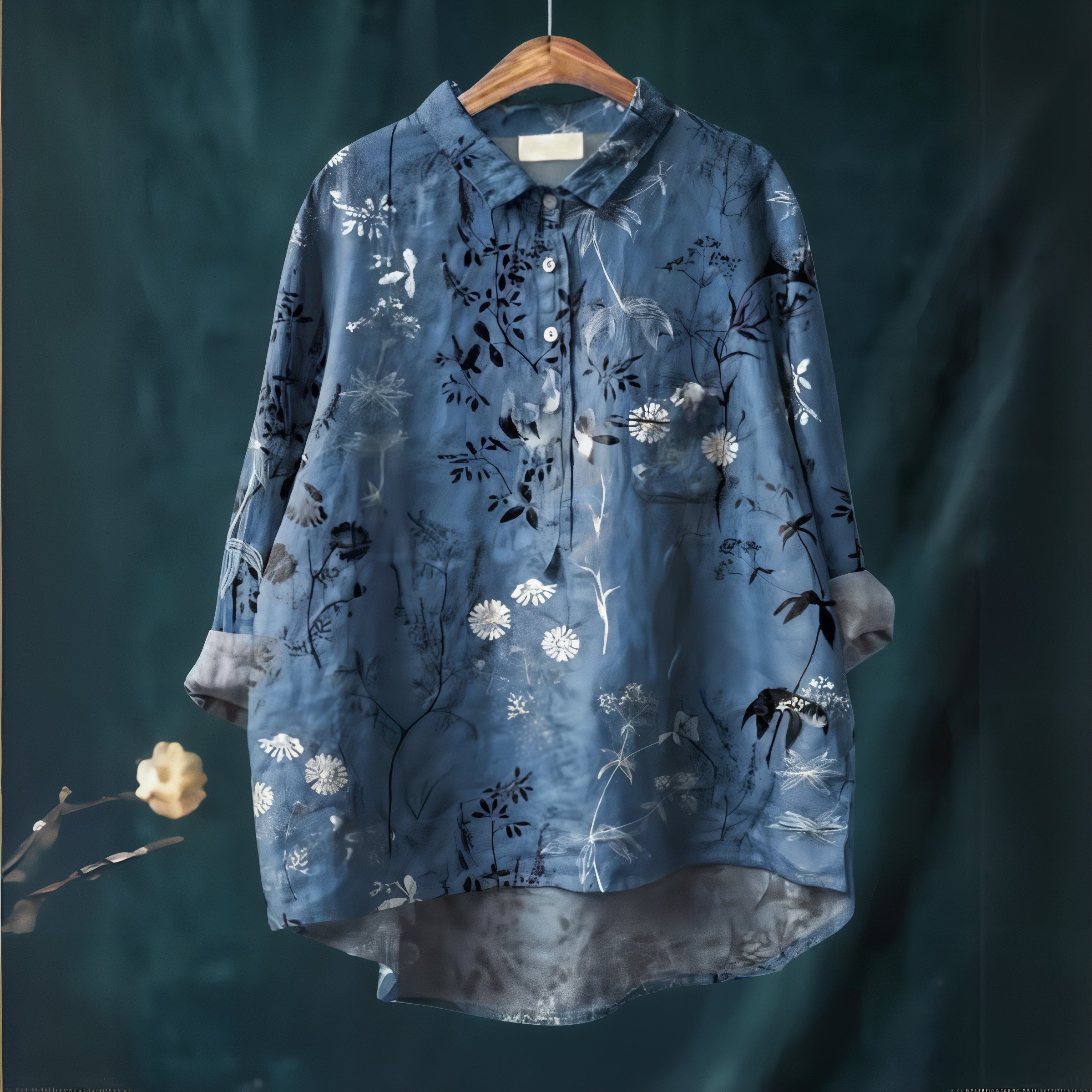 Talia | Blouse with Romantic Floral Print