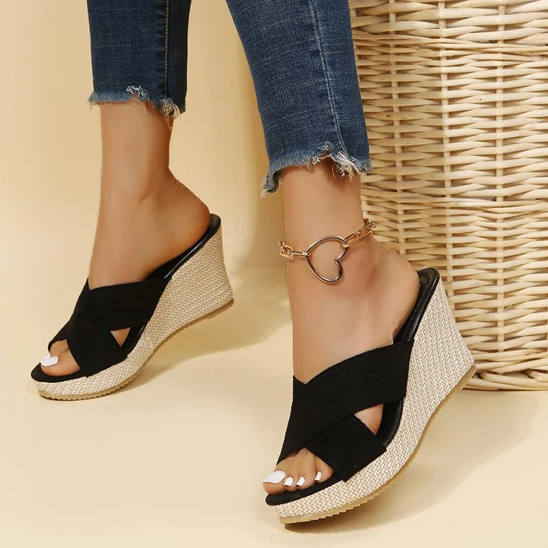 Talia | Chic Wedge Sandals