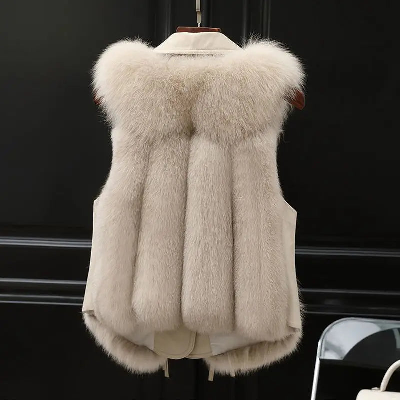 Talia | Regal Fur Vest
