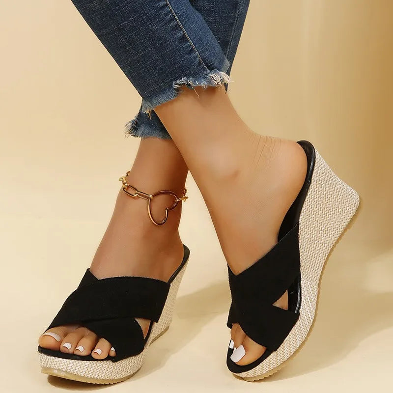 Talia | Chic Wedge Sandals
