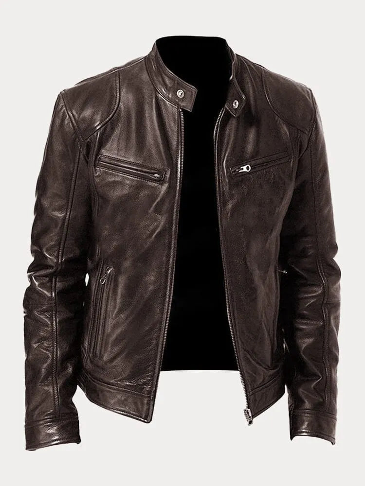 Talia | Stylish Biker Leather Jacket for Men