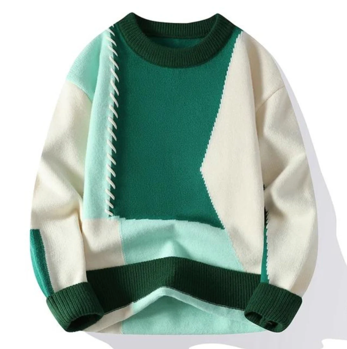Talia | Patchwork Pullover