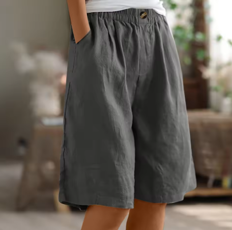 Talia | Linen Comfort Relaxed Shorts