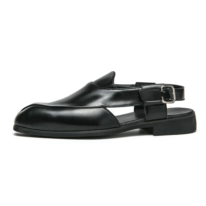 Talia | Cambridge Leather Cutout Loafers