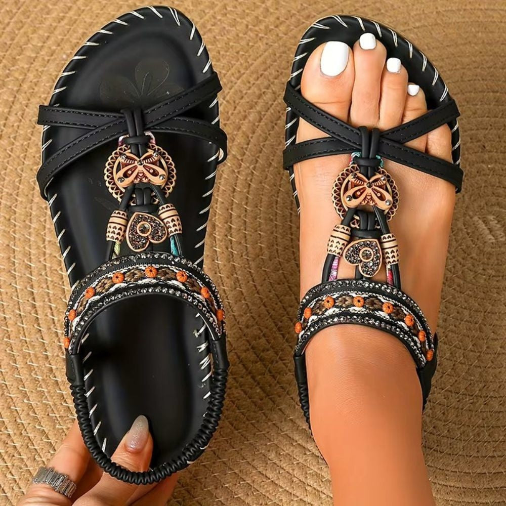 Talia | Venice Orthopaedic Flat Boho Sandals